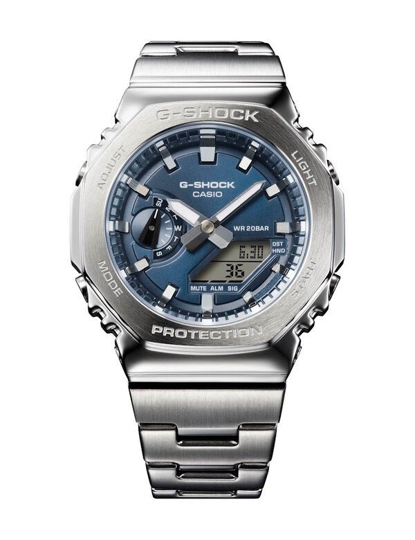 CASIO G - Shock G - Steel 44.5mm klockor - Klockeriet.se