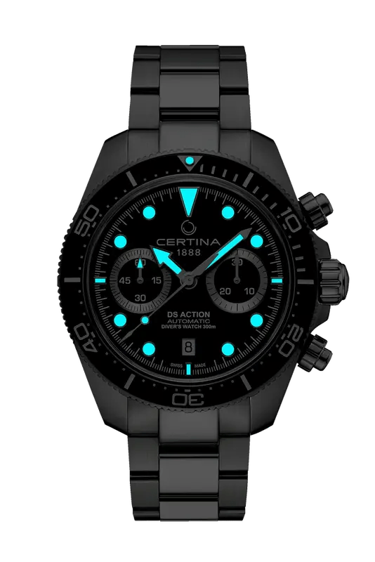 CERTINA DS Action Diver Chronograph Automatic klockor - Klockeriet.se