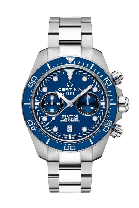 CERTINA DS Action Diver Chronograph Automatic klockor - Klockeriet.se