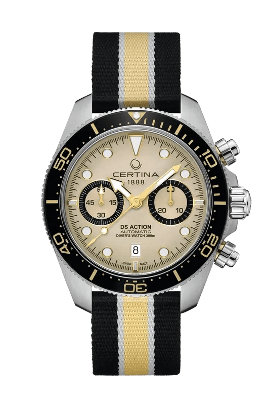 CERTINA DS Action Diver Chronograph Automatic klockor - Klockeriet.se