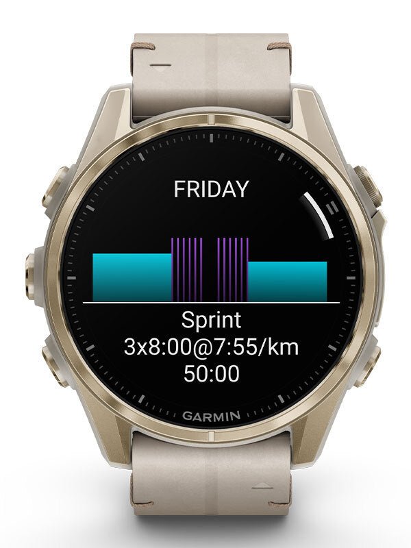 GARMIN fenix 8 AMOLED Sapphire 43mm klockor - Klockeriet.se