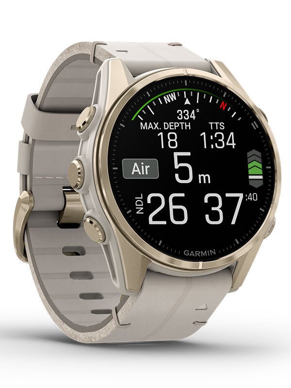 GARMIN fenix 8 AMOLED Sapphire 43mm klockor - Klockeriet.se