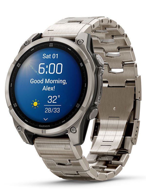 GARMIN fenix 8 AMOLED Sapphire 47mm klockor - Klockeriet.se