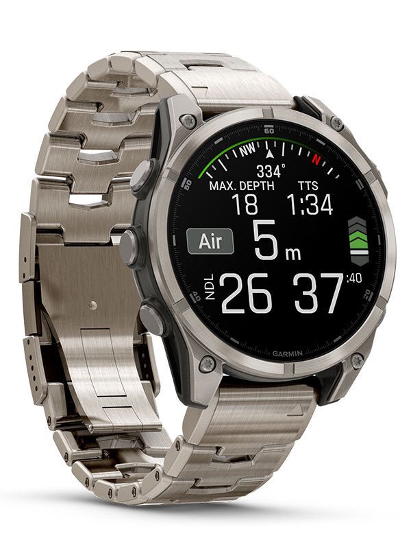 GARMIN fenix 8 AMOLED Sapphire 47mm klockor - Klockeriet.se