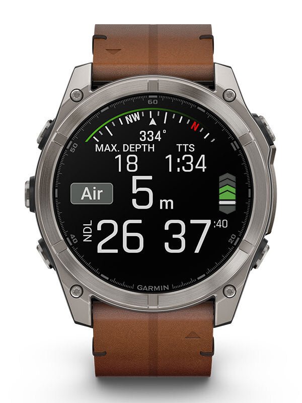 GARMIN fenix 8 AMOLED Sapphire 51mm klockor - Klockeriet.se