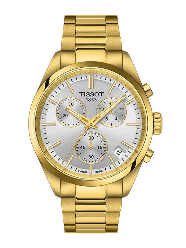 TISSOT PR 100 Chronograph 40mm klockor - Klockeriet.se