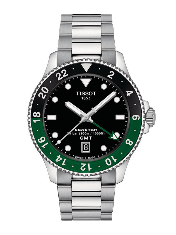 TISSOT Seastar 1000 Quartz GMT 40mm klockor - Klockeriet.se