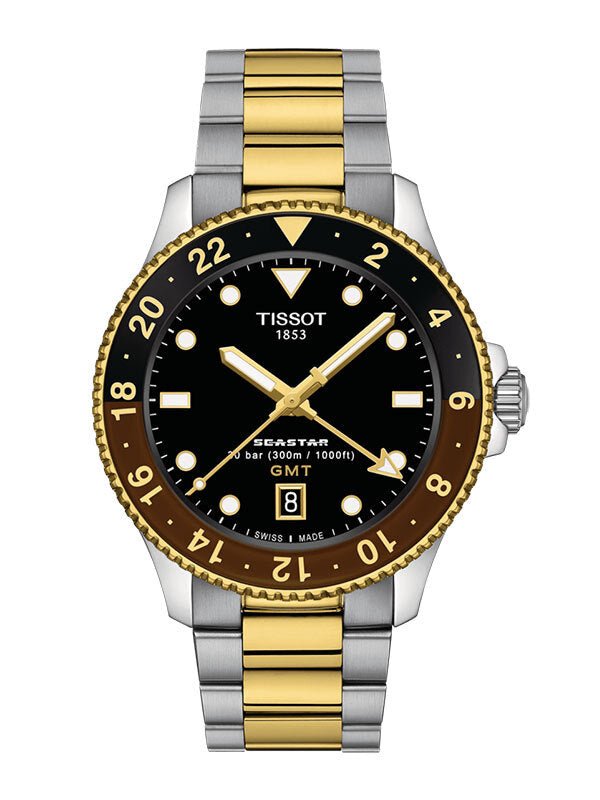 TISSOT Seastar 1000 Quartz GMT 40mm klockor - Klockeriet.se