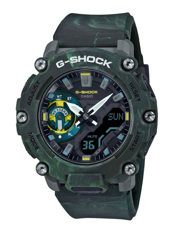 CASIO G-Shock Carbon Core Guard Foggy Forest Series klockor - Klockeriet.se