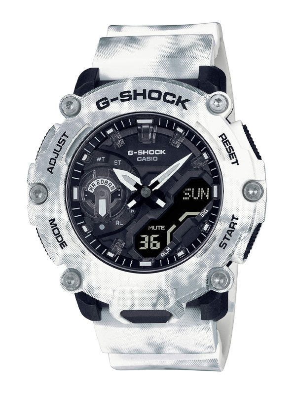 CASIO G-Shock Carbon Core Guard Snow Camo Series klockor - Klockeriet.se