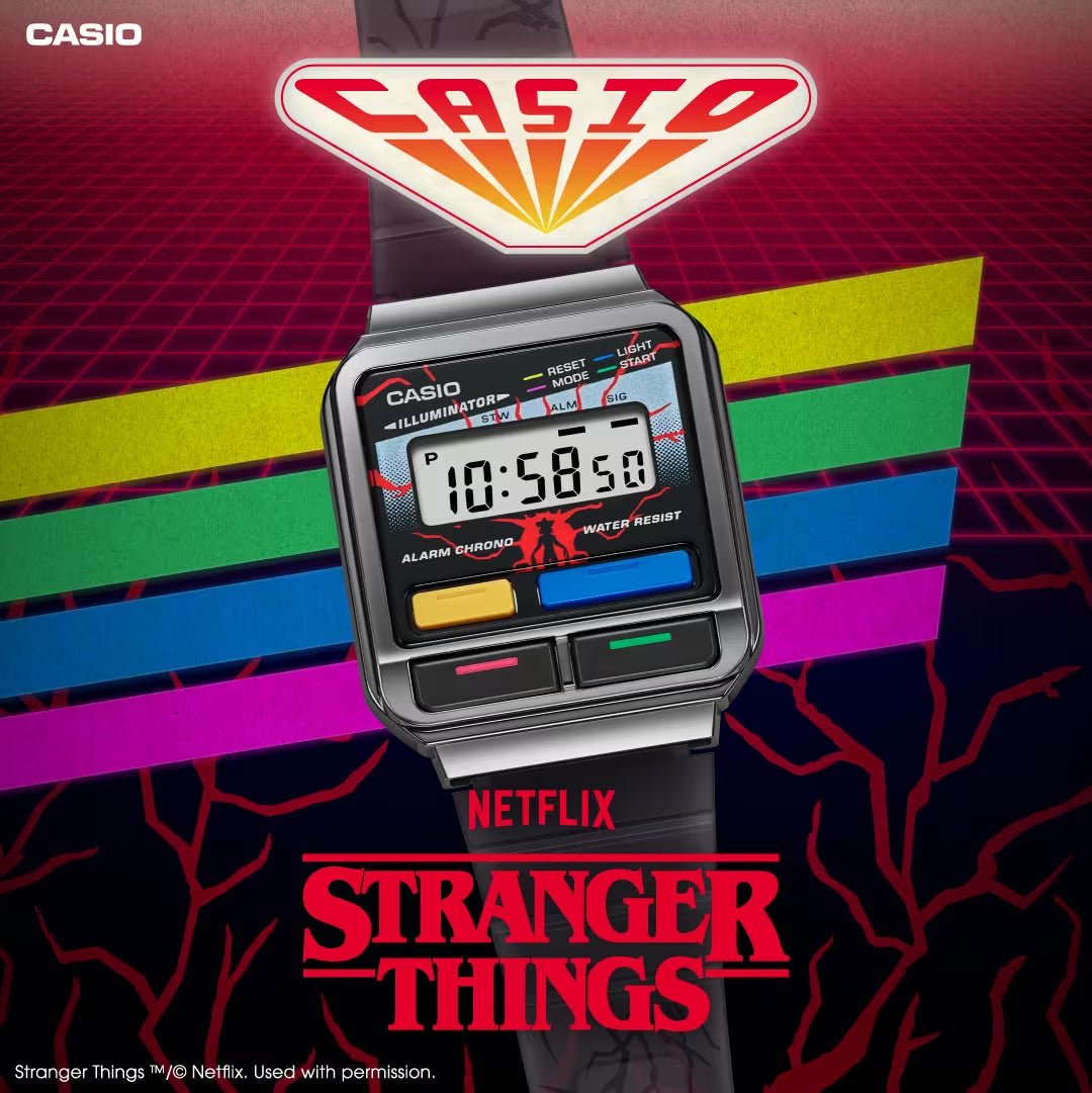 CASIO Vintage Stranger Things Limited Edition klockor - Klockeriet.se