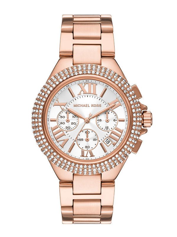 Michael Kors Camille Chronograph 43mm klockor - Klockeriet.se