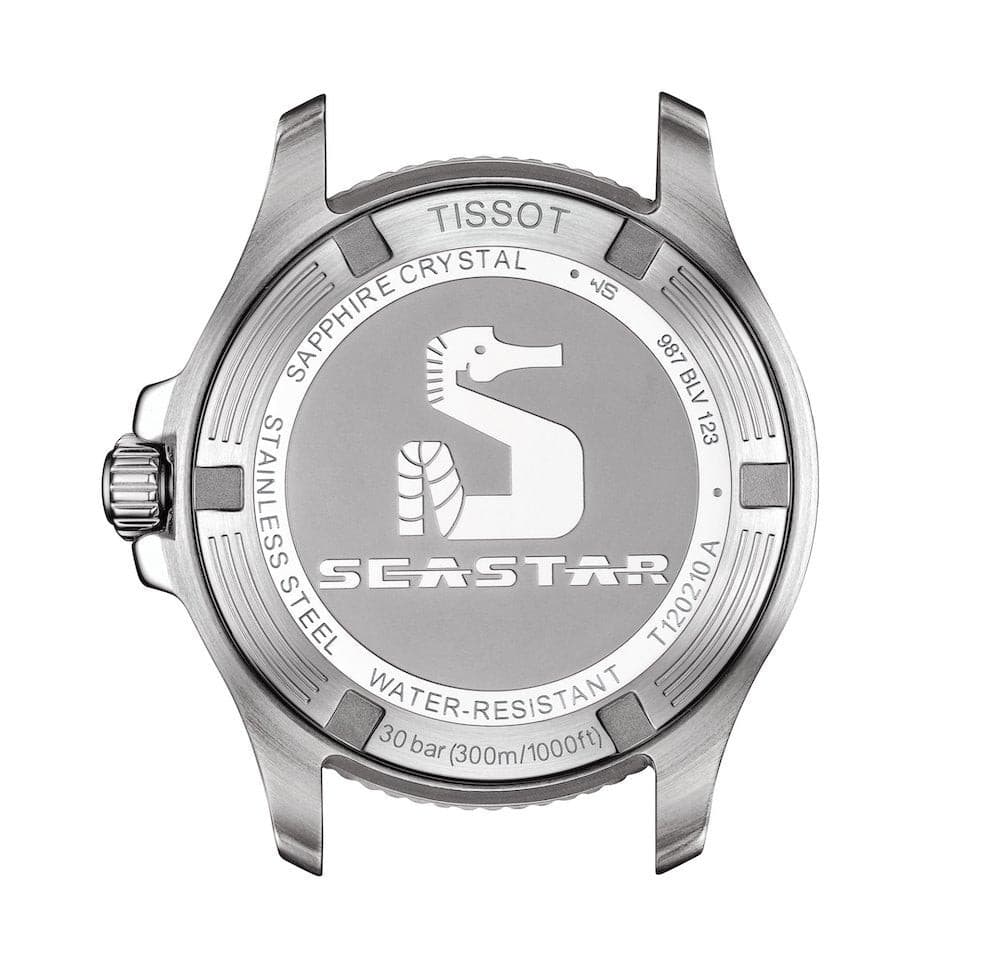 TISSOT Seastar 1000 36mm MOP Diamanttavla klockor - Klockeriet.se